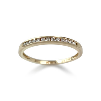 Alliance d'occasion or 750 jaune diamant