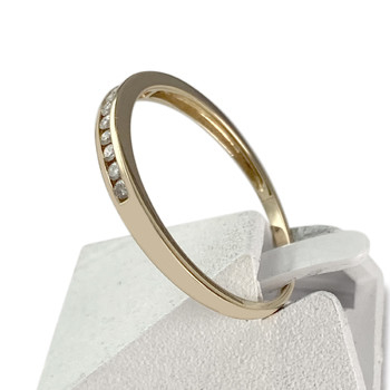 Alliance d'occasion or 750 jaune diamant