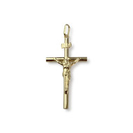Croix d'occasion or 750 jaune