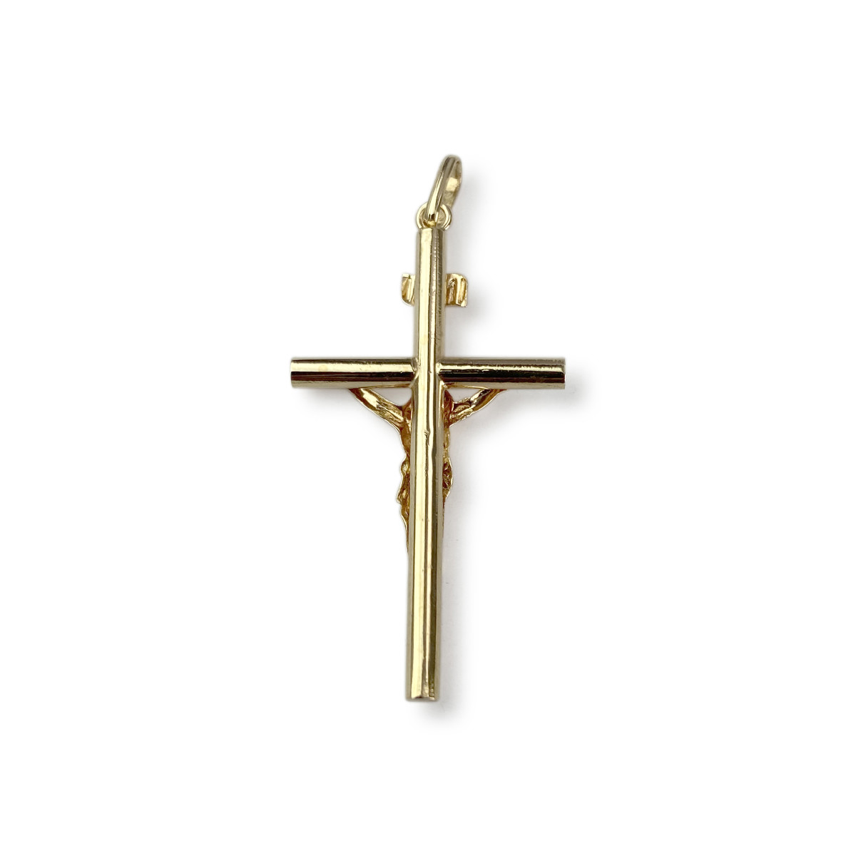 Croix d'occasion or 750 jaune - vue 2