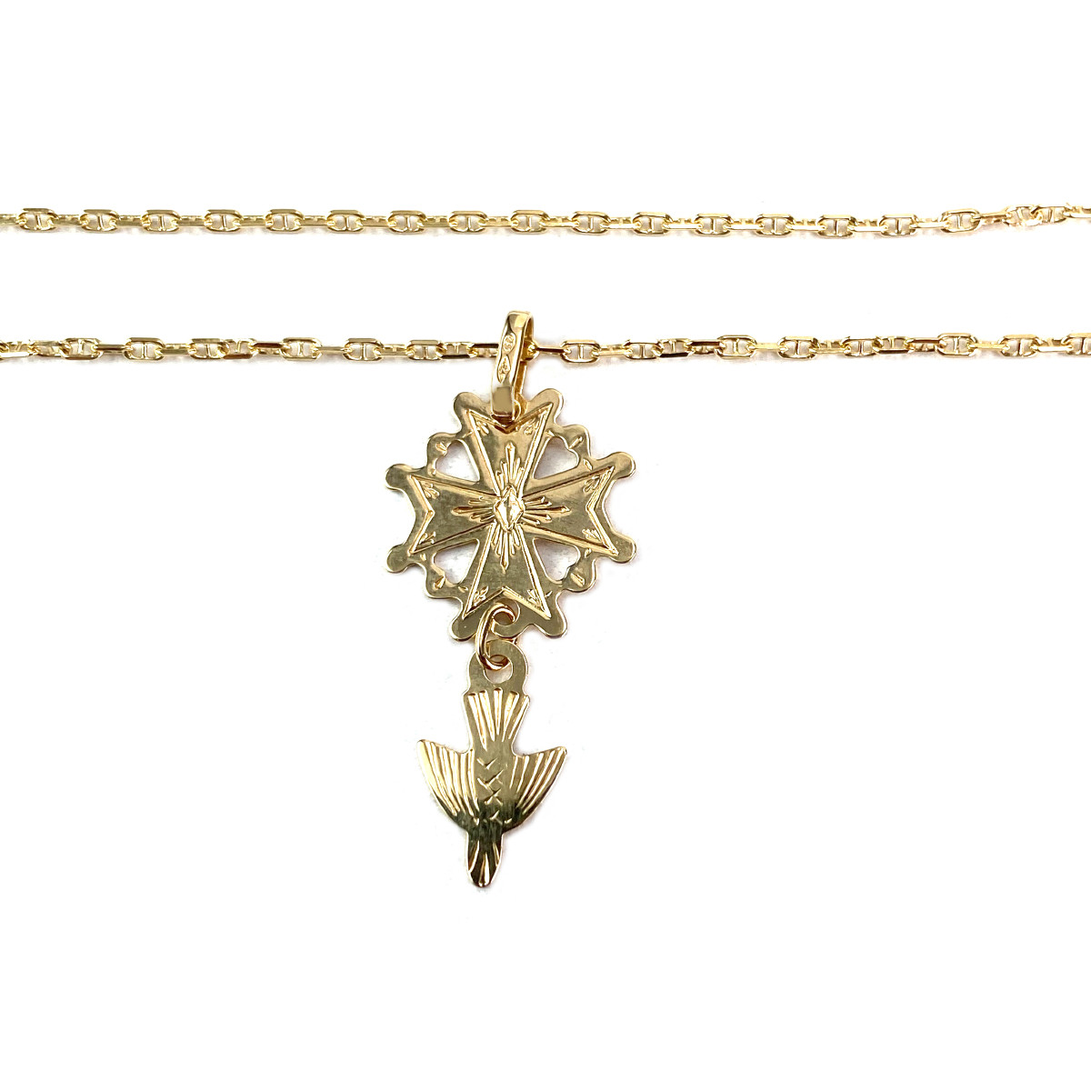 Collier d'occasion or 750 jaune - vue 3