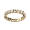 Alliance d'occasion or 750 jaune diamant - vue V1
