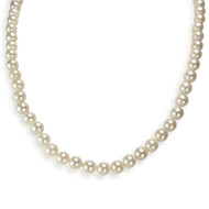 Collier d'occasion or 750 jaune perle de culture du japon