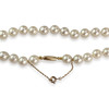 Collier d'occasion or 750 jaune perle de culture du japon - vue V3