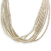 Collier d'occasion or 750 jaune perle de culture - vue V1