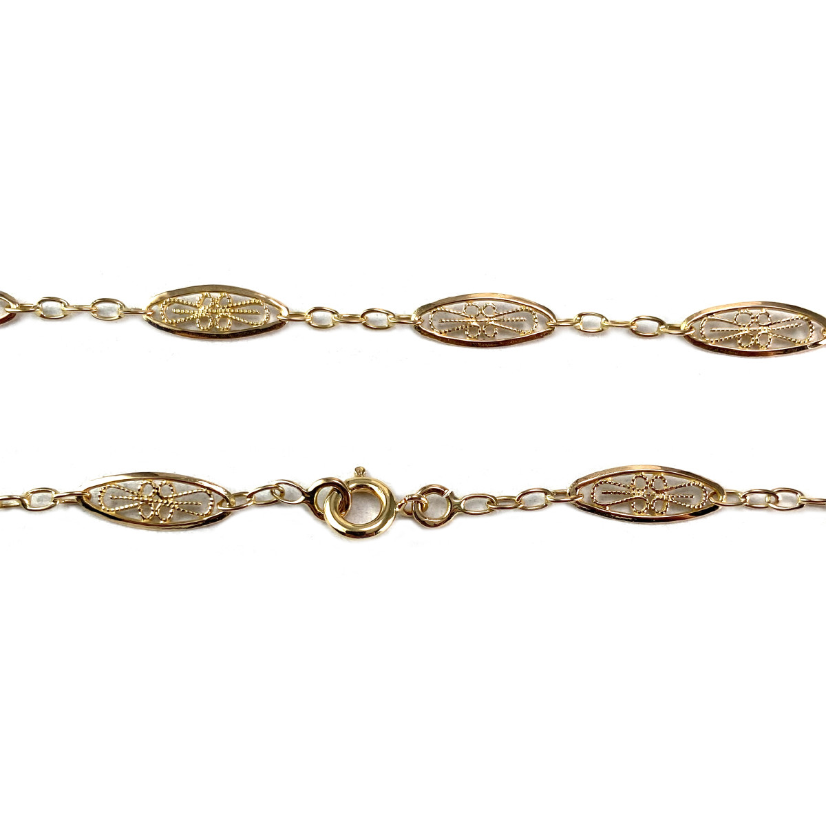 Collier d'occasion or 750 jaune - vue 3