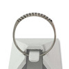 Bague d'occasion or 750 blanc diamant - vue V3