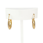 Boucles d'oreilles d'occasion or 750 jaune - vue 1