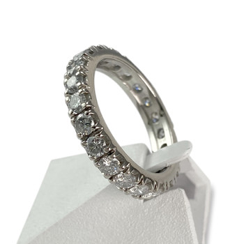 Alliance d'occasion or 750 blanc diamant