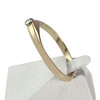 Solitaire d'occasion or 750 jaune diamant - vue V2