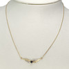 Collier d'occasion or 750 jaune saphir - vue V2