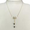 Collier d'occasion or 375 jaune oxyde de zirconium - vue V2