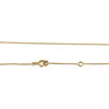 Collier d'occasion or 375 jaune oxyde de zirconium - vue V3