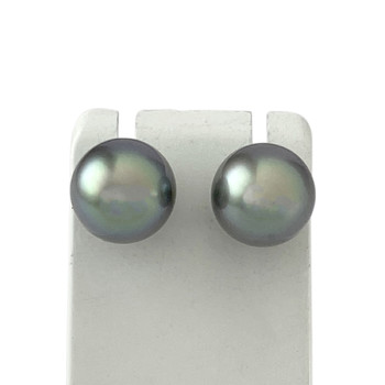 Boucles d'oreilles d'occasion or 750 jaune perlede tahiti