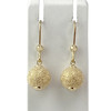 Tweedehands oorbellen in 750 geel goud - vue V1