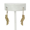 Tweedehands oorbellen in 750 geel goud - vue V1