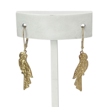 Boucles d'oreilles d'occasion or 750 jaune