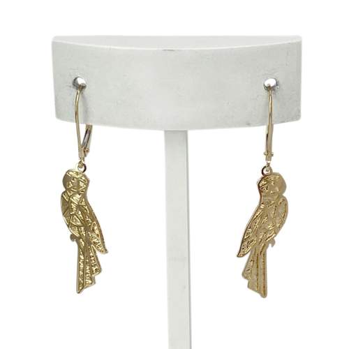 Boucles d'oreilles d'occasion or 750 jaune