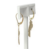 Tweedehands oorbellen 750 geel goud - vue V2