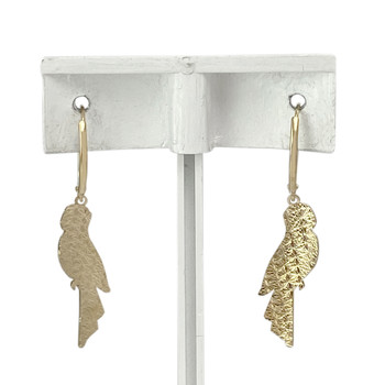 Boucles d'oreilles d'occasion or 750 jaune