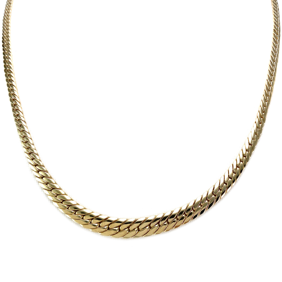 Second-hand necklace 750 yellow gold