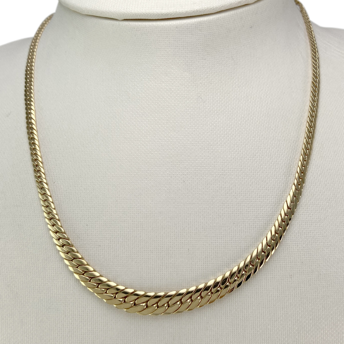 Second-hand necklace 750 yellow gold - view 2