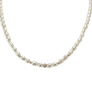 Collier d'occasion or 375 jaune perle de culture de chine