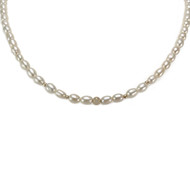 Collier d'occasion or 375 jaune perle de culture de chine