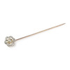 Attache cravate d'occasion or 750 2 tons perle - vue V1