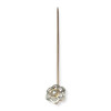 Attache cravate d'occasion or 750 2 tons perle - vue V3