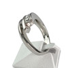 Bague GAREL d'occasion or 750 blanc diamant - vue V2
