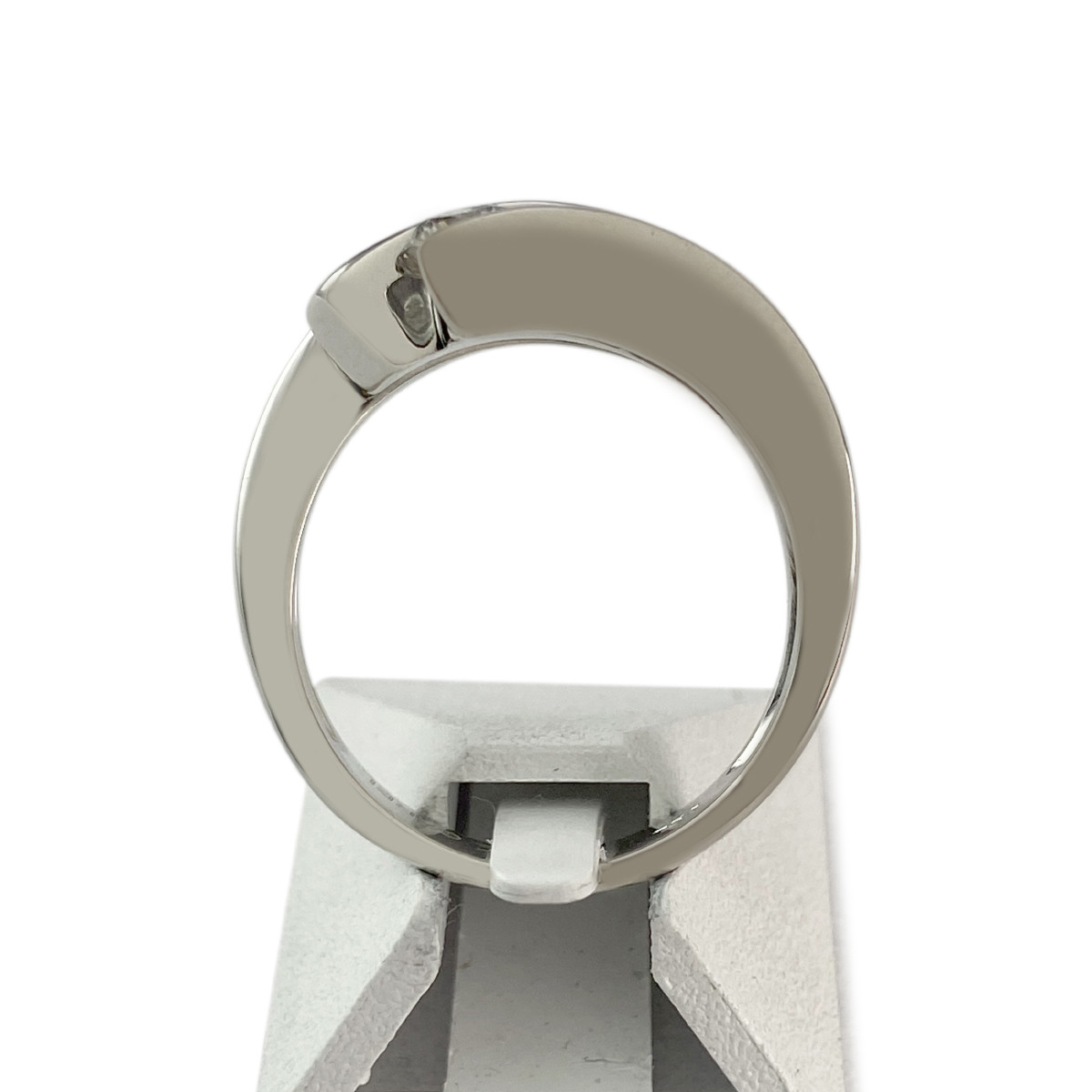Bague GAREL d'occasion or 750 blanc diamant - vue 3