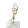 Boucles d'oreilles d'occasion or 750 jaune rubis - vue V2