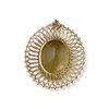 Pendentif d'occasion or 750 jaune citrine - vue V2