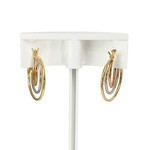 Créoles d'occasion or 750 3 ors - vue 3