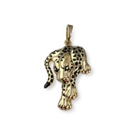 Pendentif d'occasion or 750 jaune panthère