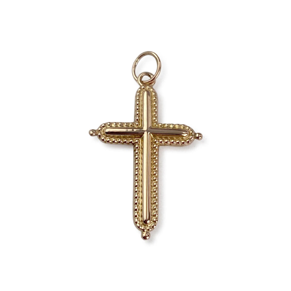 Croix d'occasion or 750 jaune