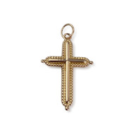 Croix d'occasion or 750 jaune