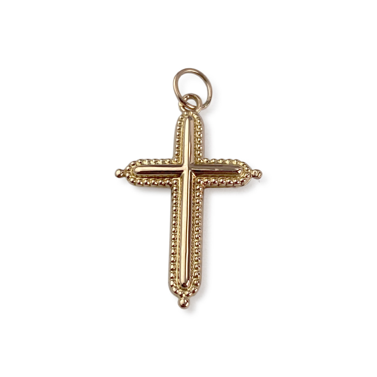 Croix d'occasion or 750 jaune - vue 2