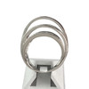 Bague d'occasion or 750 blanc diamants - vue V3