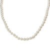 Collier d'occasion or 750 jaune perles de culture - vue V1