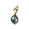 Pendentif d'occasion or 750 jaune perle de tahiti - vue V2