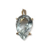 Pendentif d'occasion or 750 jaune topaze sky blue - vue V1