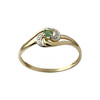 Bague d'occasion or 750 jaune émeraude - vue V1