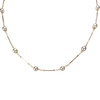 Collier d'occasion or 750 jaune perle de culture - vue V1