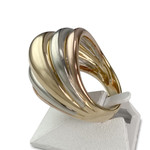 Bague d'occasion or 750 3 ors - vue 2