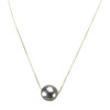 Collier d'occasion or 375 jaune forcat perle de tahiti - vue V1