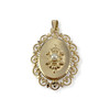 Pendentif d'occasion or 750 jaune perle de culture - vue V1