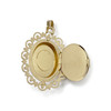 Pendentif d'occasion or 750 jaune perle de culture - vue V3