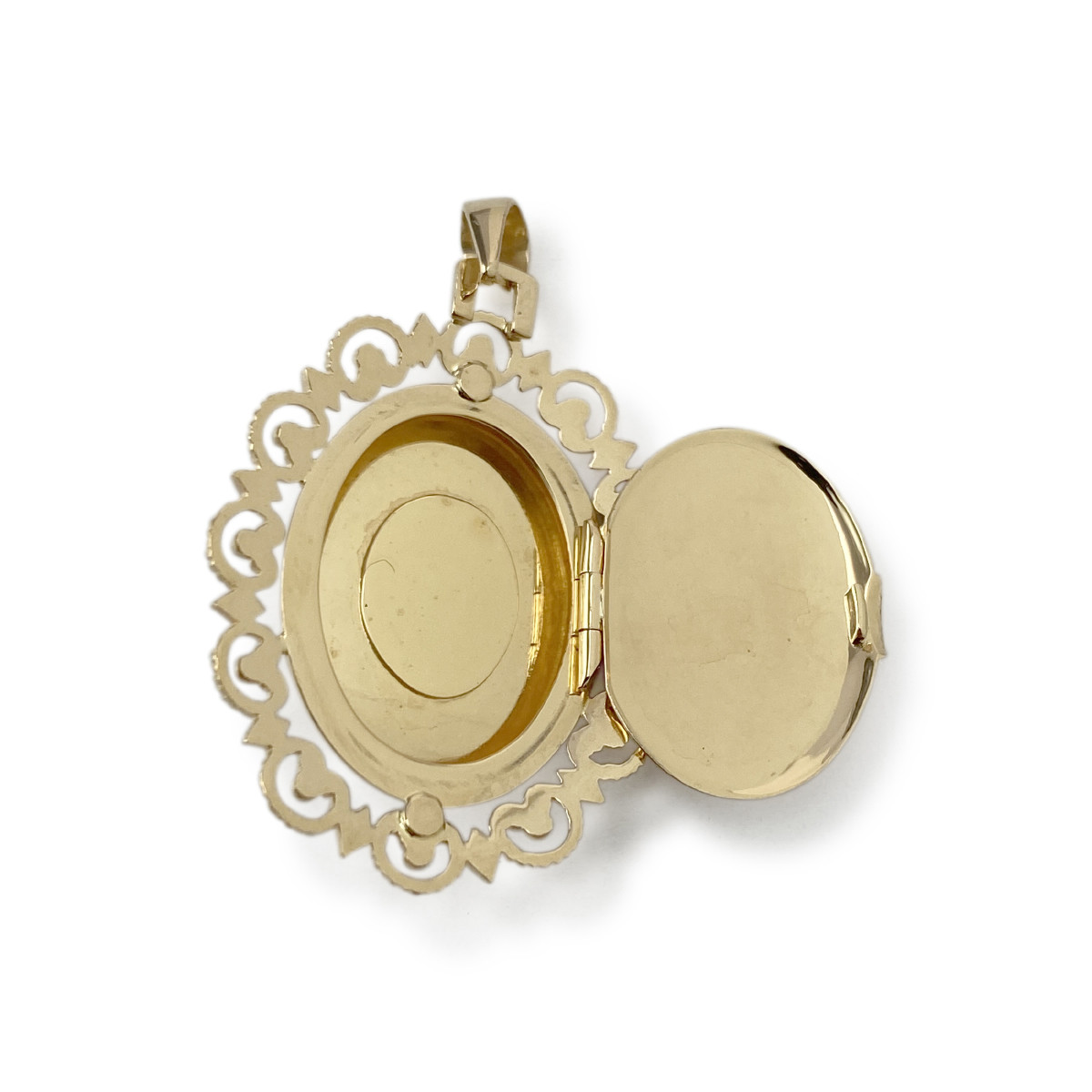 Pendentif d'occasion or 750 jaune perle de culture - vue 3